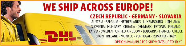We ship across Europe!